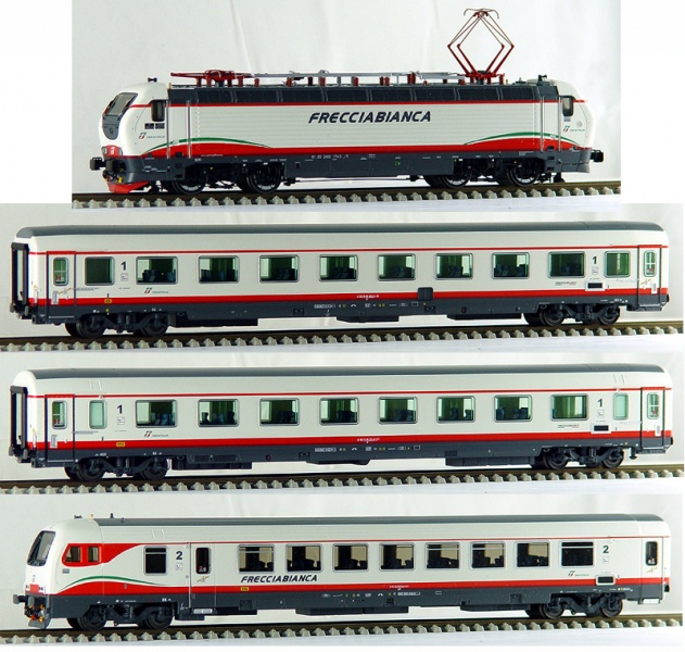 Passenger train set "Frecciabianca" (Set 1)<br /><a href='images/pictures/ACME/70080.jpg' target='_blank'>Full size image</a>